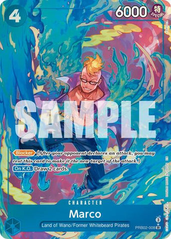 Marco - (PRB02-008) - Premium Booster -The Best- Vol. 2 - (Super Rare)