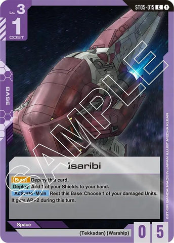 Image for Isaribi (ST05-015) - Gundam Card Game