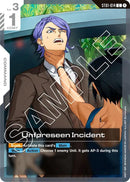 Image for Unforeseen Incident (ST01-014) - Gundam Card Game