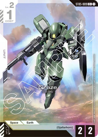Image for Graze (C+) (ST05-009) - Gundam Card Game