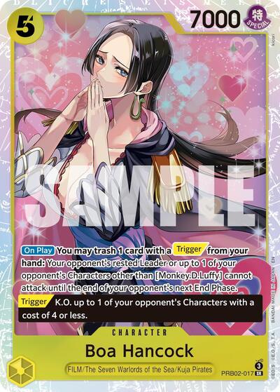 Boa Hancock - (PRB02-017) - Premium Booster -The Best- Vol. 2 - (Super Rare)