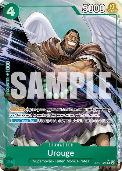 Urouge - (OP07-021) - Premium Booster -The Best- Vol. 2 - (Rare)