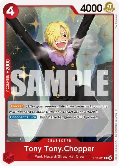 Tony Tony.Chopper (Reprint) - (OP10-011) - Premium Booster -The Best- Vol. 2 - (Rare)