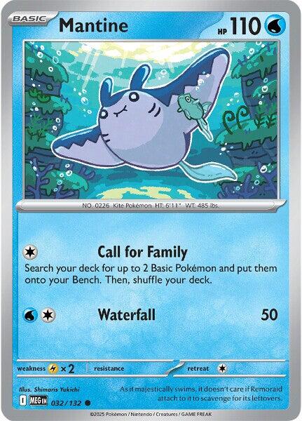 Mantine (032/132) [Mega Evolutions: Base Set]