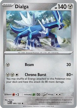 Dialga 95 - ME01 Mega Evolution Holofoil