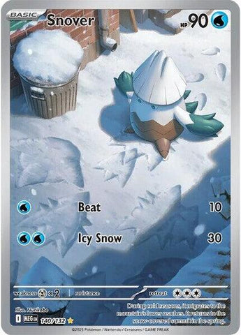 Snover - (140/132) - ME01: Mega Evolution - (Illustration Rare)