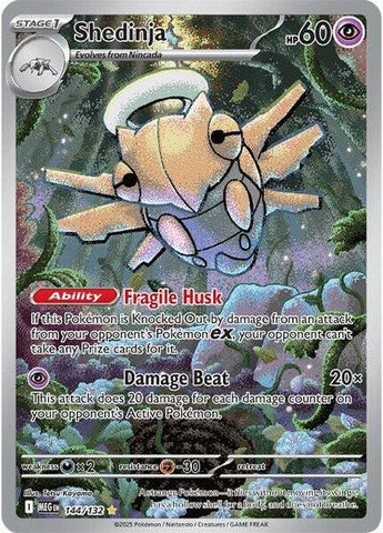 Shedinja - (144/132) - ME01: Mega Evolution - (Illustration Rare)