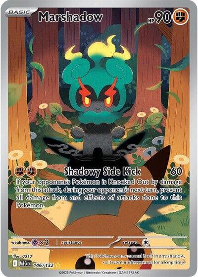 Marshadow - (146/132) - ME01: Mega Evolution - (Illustration Rare)