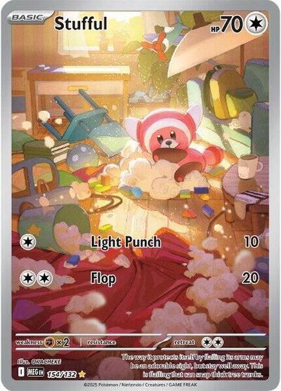 Stufful - (154/132) - ME01: Mega Evolution - (Illustration Rare)