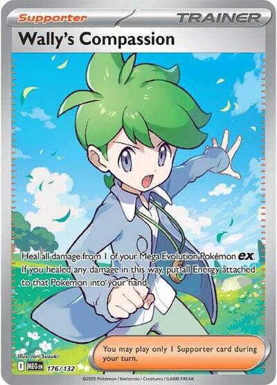 Wally's Compassion - (176/132) - ME01: Mega Evolution - (Ultra Rare)