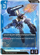 Image for Unicorn Gundam 02 Banshee (Unicorn Mode) (Judge Pack 01) (GD01-010) - Gundam Card Game
