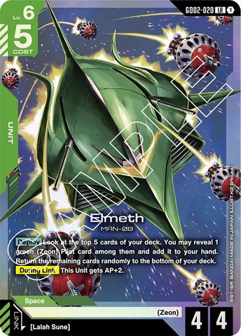 Image for Elmeth (GD02-020) (Dual Impact) - Gundam Card Game