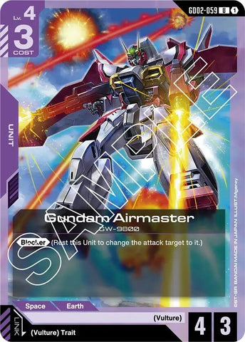 Image for Gundam Airmaster (GD02-059) (Dual Impact) - Gundam Card Game