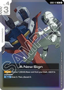 Image for A New Sign (GD02-117) (Dual Impact) - Gundam Card Game