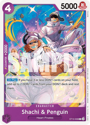 Shachi & Penguin (Tournament Pack 2025 Vol. 4) [One Piece Promotion Cards]