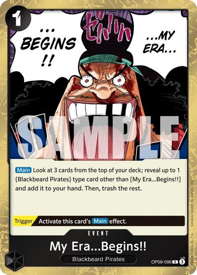 My Era...Begins!! (Reprint) - (OP09-096) - Premium Booster -The Best- Vol. 2 - (Rare)