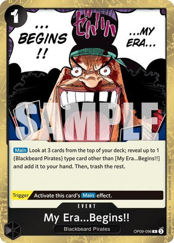 My Era...Begins!! (Reprint) - (OP09-096) - Premium Booster -The Best- Vol. 2 - (Rare)