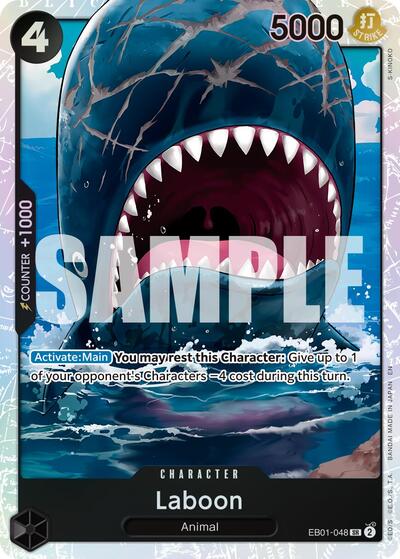 Laboon (Reprint) - (EB01-048) - Premium Booster -The Best- Vol. 2 - (Super Rare)