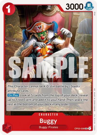 Buggy (Reprint) - (OP03-008) - Premium Booster -The Best- Vol. 2 - (Uncommon)
