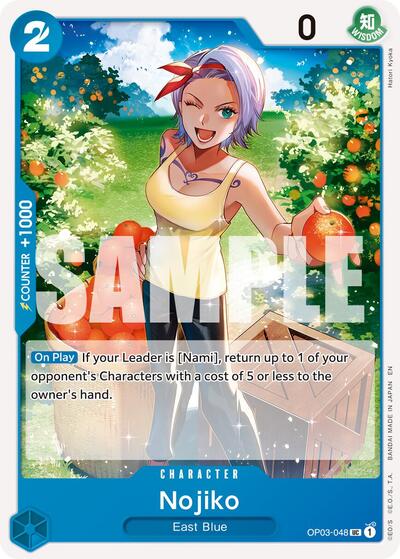 Nojiko (Reprint) - (OP03-048) - Premium Booster -The Best- Vol. 2 - (Uncommon)