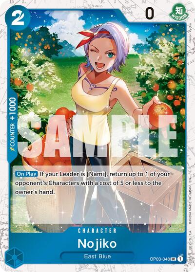 Nojiko (Pirate ) - (OP03-048) - Premium Booster -The Best- Vol. 2 - (Uncommon)