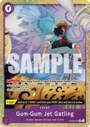 Gum-Gum Jet Gatling - (OP03-072) - Premium Booster -The Best- Vol. 2 - (Rare)