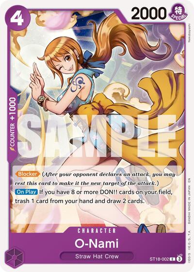 O-Nami (Reprint) - (ST18-002) - Premium Booster -The Best- Vol. 2 - (Common)