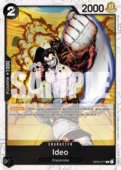 Ideo (Pirate ) - (OP04-077) - Premium Booster -The Best- Vol. 2 - (Common)