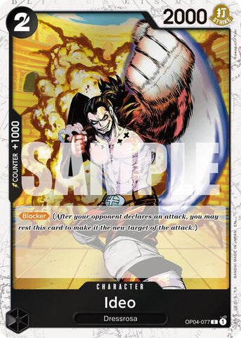 Ideo (Pirate) - (OP04-077) - Premium Booster -The Best- Vol. 2 - (Common)