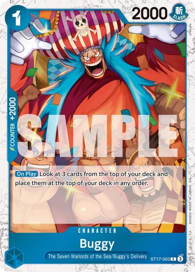 Buggy (Pirate ) - (ST17-003) - Premium Booster -The Best- Vol. 2 - (Common)