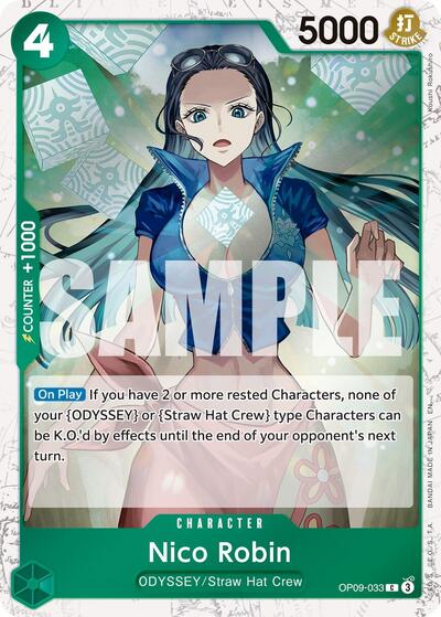 Nico Robin (Pirate ) - (OP09-033) - Premium Booster -The Best- Vol. 2 - (Common)