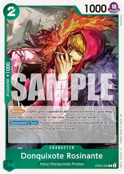 Donquixote Rosinante (Reprint) - (OP05-030) - Premium Booster -The Best- Vol. 2 - (Rare)