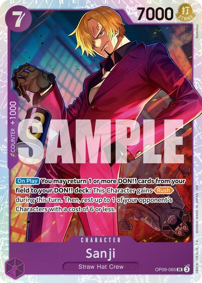 Sanji (Reprint) - (OP09-065) - Premium Booster -The Best- Vol. 2 - (Super Rare)