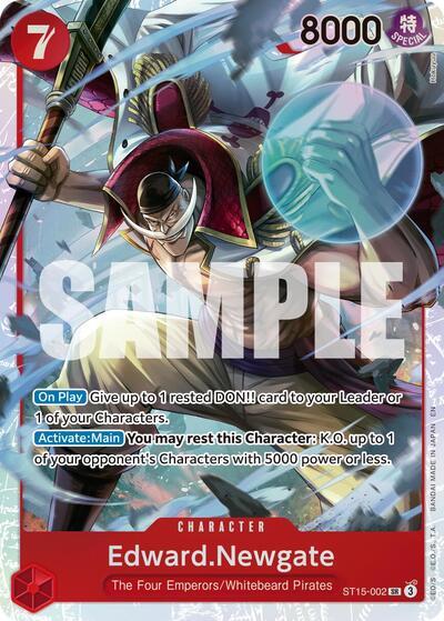 Edward.Newgate (Reprint) - (ST15-002) - Premium Booster -The Best- Vol. 2 - (Super Rare)