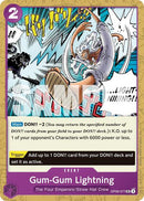 Gum-Gum Lightning (Reprint) - (OP09-077) - Premium Booster -The Best- Vol. 2 - (Uncommon)
