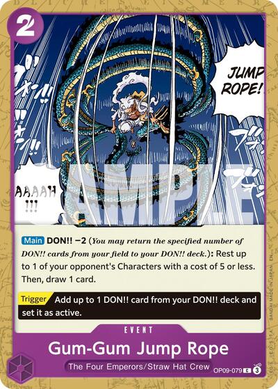 Gum-Gum Jump Rope (Reprint) - (OP09-079) - Premium Booster -The Best- Vol. 2 - (Common)