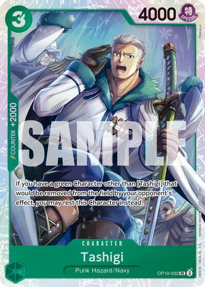 Tashigi (Reprint) - (OP10-032) - Premium Booster -The Best- Vol. 2 - (Super Rare)