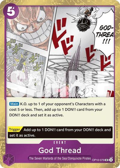 God Thread (Pirate ) - (OP10-079) - Premium Booster -The Best- Vol. 2 - (Uncommon)