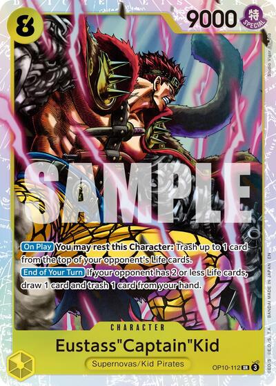 Eustass"Captain"Kid (Reprint) - (OP10-112) - Premium Booster -The Best- Vol. 2 - (Super Rare)