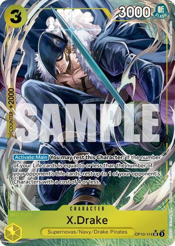X.Drake - (OP10-114) - Premium Booster -The Best- Vol. 2 - (Uncommon)