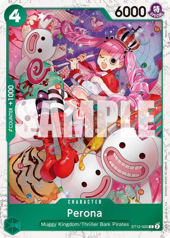 Perona (Pirate) - (ST12-005) - Premium Booster -The Best- Vol. 2 - (Common)