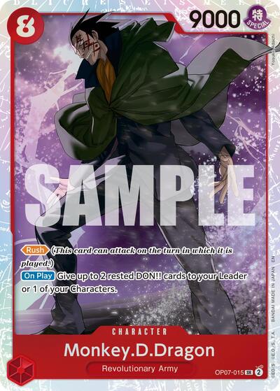 Monkey.D.Dragon (Reprint) - (OP07-015) - Premium Booster -The Best- Vol. 2 - (Super Rare)