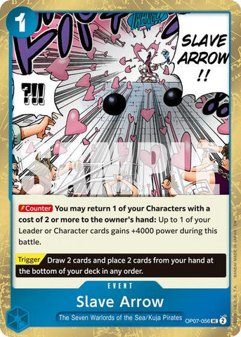 Slave Arrow (Pirate) - (OP07-056) - Premium Booster -The Best- Vol. 2 - (Uncommon)