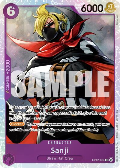 Sanji (Reprint) - (OP07-064) - Premium Booster -The Best- Vol. 2 - (Super Rare)
