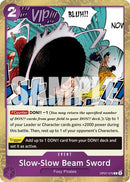 Slow-Slow Beam Sword (Pirate) - (OP07-076) - Premium Booster -The Best- Vol. 2 - (Common)