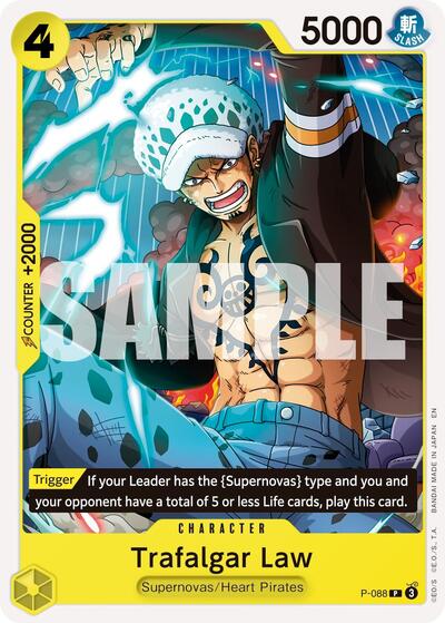 Trafalgar Law (Reprint) - (P-088) - Premium Booster -The Best- Vol. 2 - (Promo)