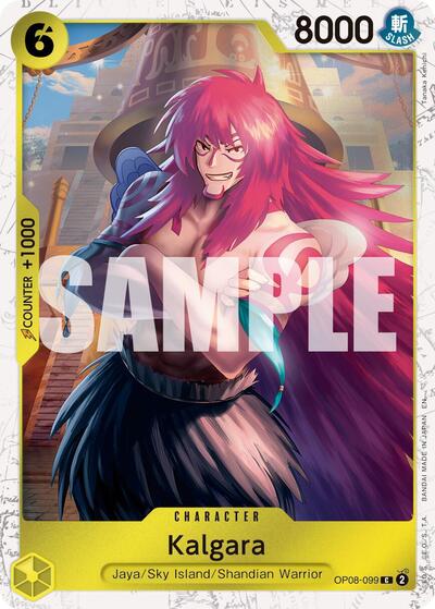 Kalgara (Pirate ) - (OP08-099) - Premium Booster -The Best- Vol. 2 - (Common)