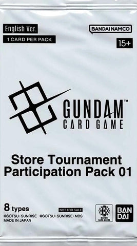 Image for Store Tournament Participation Pack 01 - Gundam Card Game