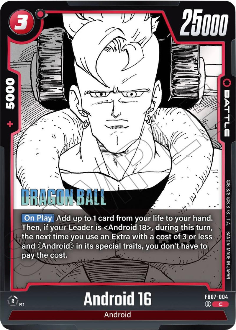 Android 16 [Manga Booster 02]