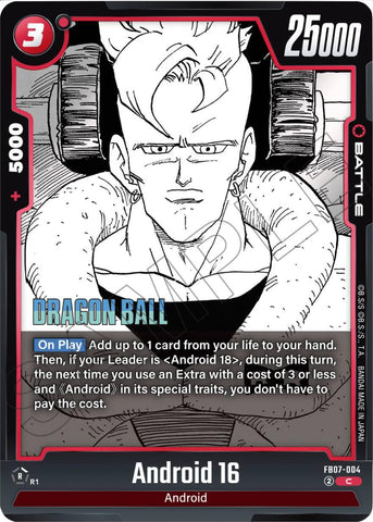 Android 16 [Manga Booster 02]